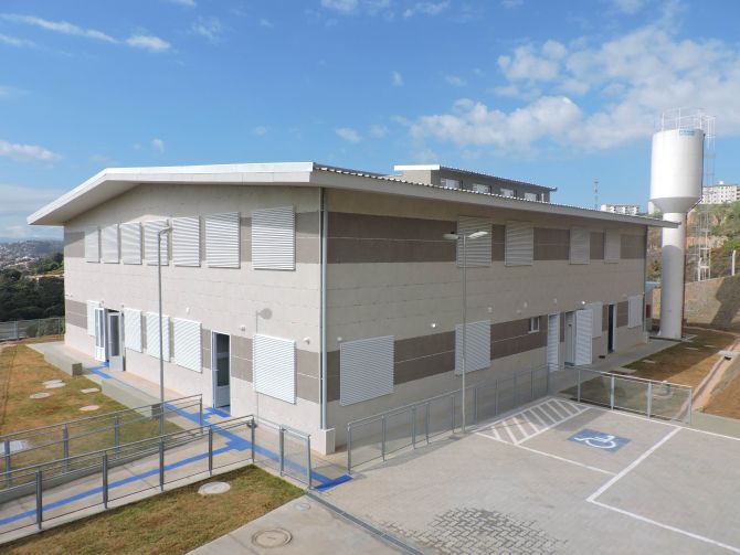 Obra da Odebrecht com uso do LSF